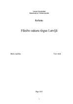 Research Papers 'Fiksēto sakaru tirgus Latvijā', 1.