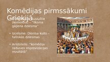 Presentations 'Antīkā komēdija', 2.