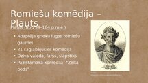 Presentations 'Antīkā komēdija', 7.
