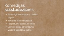 Presentations 'Antīkā komēdija', 9.
