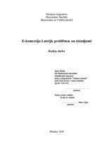 Research Papers 'E-komercija Latvijā', 1.