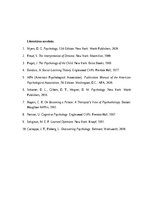 Essays 'Psiholoģija: cilvēka prāta, uzvedības un sabiedrības izpēte”', 6.