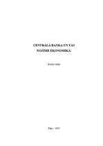 Research Papers 'Centrālā banka un tās nozīme ekonomikā', 1.