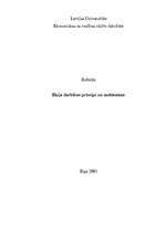 Research Papers 'Ekija darbības principi un mehānisms', 1.