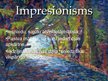 Presentations 'Impresionisms', 3.