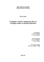 Research Papers 'Uzņēmuma "Priedes" mārketinga vides un stratēģijas analīze un darbības plānošana', 1.