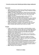 Summaries, Notes 'Sāpes, drudzis, medikamenti', 3.