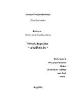 Research Papers 'Svētā Augustīna "Atzīšanās"', 1.