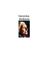 Essays 'Veronikas Strēlertes dzejas analīze', 1.