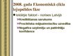 Presentations 'Ekonomisko ciklu noteicošie un pastiprinošie faktori', 5.