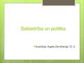 Presentations 'Sabiedrība un politika', 1.