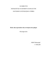 Research Papers 'Darba vides ergonomisko risku izvērtējums ārsta palīgam', 1.