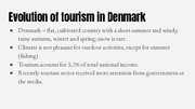 Presentations 'Tourism Development in Denmark', 3.