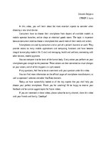 Summaries, Notes 'How to choose your perfect smartphone', 1.