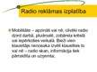 Presentations 'Reklāmas līdzekļa - radio - analīze', 6.