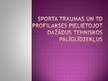 Presentations 'Sporta traumas un to profilakse, pielietojot dažādus tehniskos palīglīdzekļus', 1.
