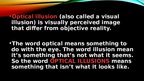 Presentations 'Optical Illusion', 2.