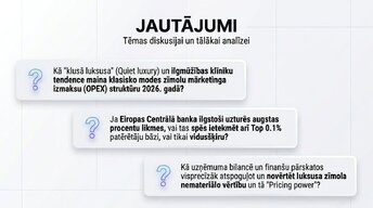 Presentations 'Kāpēc luksusa preces turpina pārdoties ekonomisko krīžu laikā?', 14.