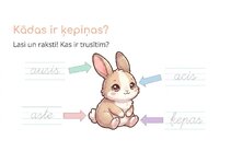 Presentations 'Rakstīsim glīti - darba lapa latviešu valodā', 5.