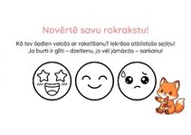 Presentations 'Rakstīsim glīti - darba lapa latviešu valodā', 10.