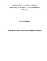 Term Papers 'Autoceļu būvdarbu iepirkumu tiesiskais regulējums', 1.