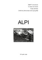 Research Papers 'Alpi. Zinātniski pētniecisks darbs ģeogrāfijā', 1.