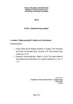 Essays 'Vēlētāju apvienība EP vēlēšanās un ES referendumos', 1.