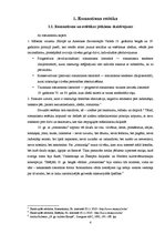Research Papers 'Romantisma estētika', 4.
