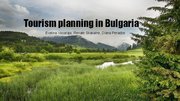 Presentations 'Tourism Planning in Bulgaria', 60.