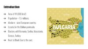 Presentations 'Tourism Planning in Bulgaria', 61.