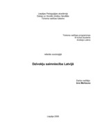 Research Papers 'Dzīvokļu saimniecība Latvijā', 1.