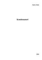 Summaries, Notes 'Kondensatori', 1.