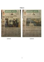 Research Papers 'Laikraksta "Latvijas Avīze" pirmo lappušu analīze 2012.gada jūnija, jūlija un au', 8.