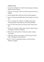 Summaries, Notes 'Ģeogrāfija: Zemes reljefs, klimats, resursi un cilvēka mijiedarbība ar vidi', 9.