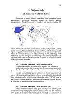 Practice Reports 'Personāla atlase uzņēmumā "Transcom Worldwide Latvia"', 13.