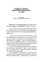 Research Papers 'Polijas un Lietuvas sabiedrības raksturojums 16.-17.gadsimtā', 1.