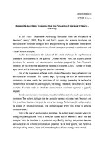 Summaries, Notes 'Automobile Advertising Translation from the Perspective of Newmark’s Theory', 1.