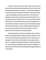 Essays 'Martin Luther King "I Have a Dream"', 3.