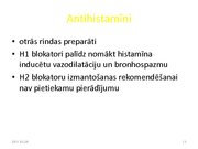 Presentations 'Anafilakse un bronhiālā astma', 13.
