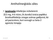Presentations 'Anafilakse un bronhiālā astma', 19.
