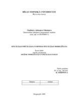 Research Papers 'Situācijas imitācijas un rindas situācijas modelēšana', 1.