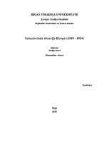 Research Papers 'Saimnieciskā situācija Eiropā (1919.-1924.)', 1.