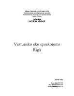 Research Papers 'Vēsturisko ēku apsekojums Rīgā', 1.