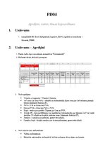 Summaries, Notes 'MS Excel. Aprēķini, saites', 1.