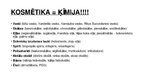 Presentations 'Ķīmija kosmētikas produktos', 4.