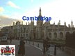 Presentations 'University of Cambridge', 1.