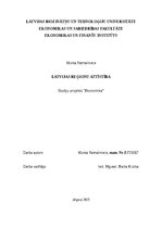 Research Papers 'Latvijas reģionu attīstība', 1.