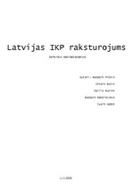 Research Papers 'Latvijas iekšzemes kopprodukta raksturojums', 1.