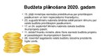 Research Papers 'Valsts budžets 2020', 22.