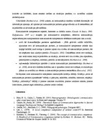Research Papers 'Komunikatīvās kompetences kritēriji un rādītāji', 2.